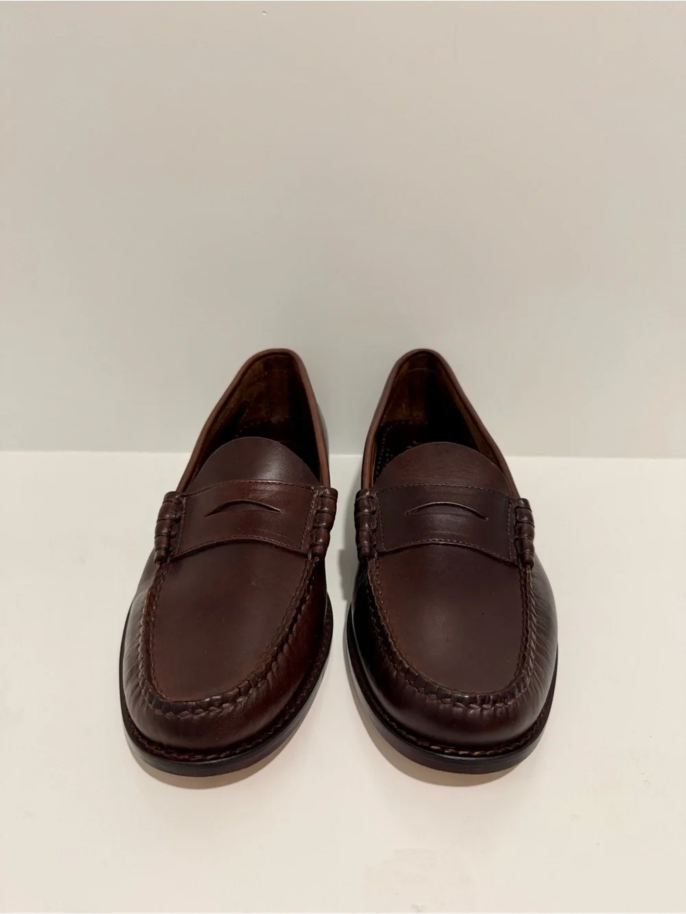 NEW J. Crew Camden Loafers with leather insoles Whiskey BJ009 size 9 $258